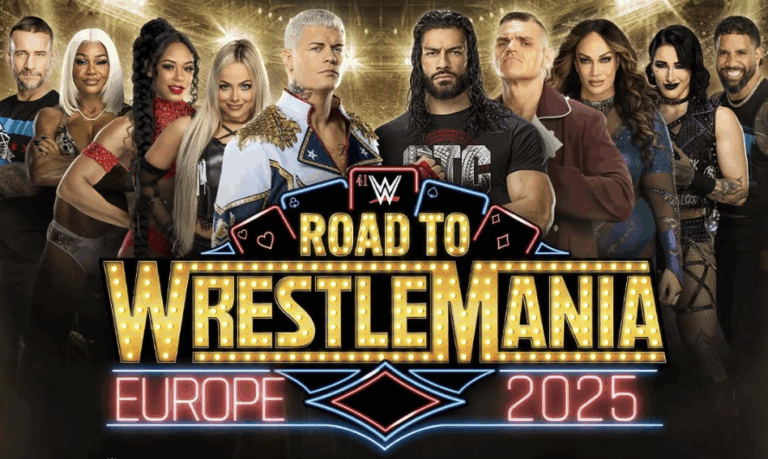 WWE European Tour graphic